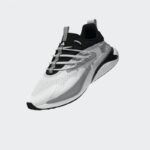 ⁦adidas Mens' Alphaboost V2 Shoes - White- حذاء اديداس الفا بوست في 2 للرجال لون أبيض⁩ - الصورة ⁦12⁩