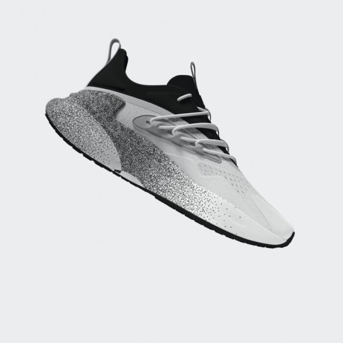 ⁦adidas Mens' Alphaboost V2 Shoes - White- حذاء اديداس الفا بوست في 2 للرجال لون أبيض⁩ - الصورة ⁦15⁩