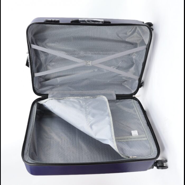 ⁦طقم حقائب سفر (3 قطع) بعدة أحجام لون أزرق⁩ - الصورة ⁦6⁩