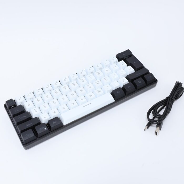 ⁦كيبورد جيمنج لاسلكي rgb g61⁩ - الصورة ⁦3⁩