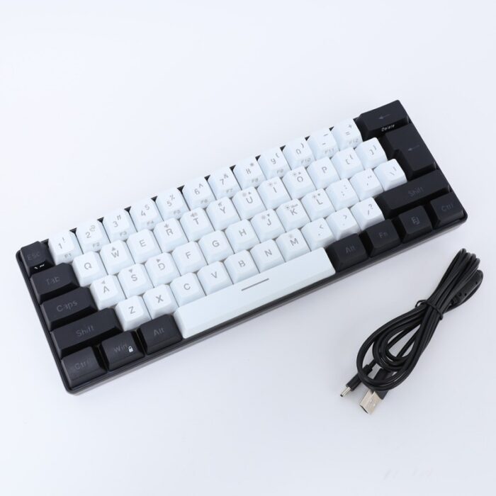 ⁦كيبورد جيمنج لاسلكي rgb g61⁩ - الصورة ⁦4⁩