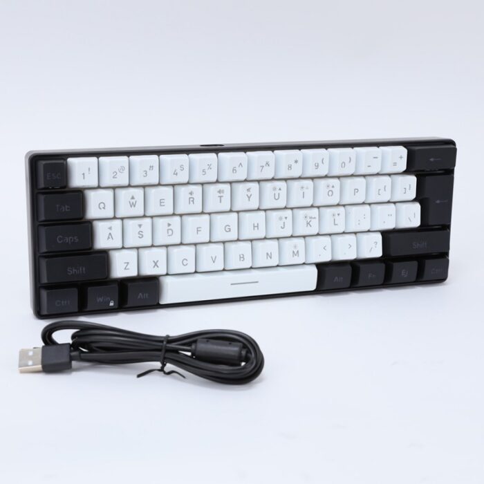 ⁦كيبورد جيمنج لاسلكي rgb g61⁩ - الصورة ⁦10⁩