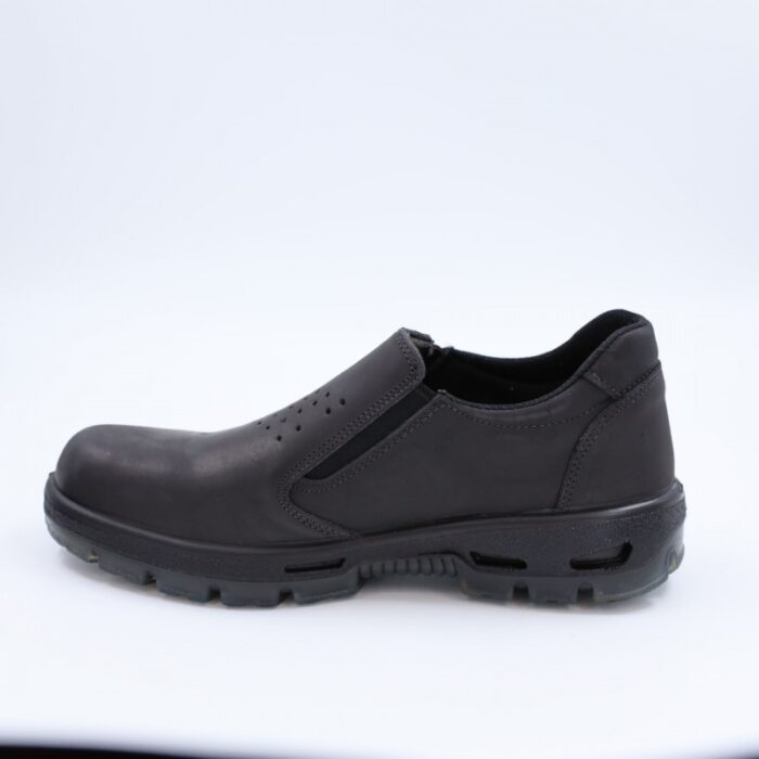 ⁦حذاء عمل مقدمة بدون حديد قصير الكاحل للرجال لون أسود⁩ - الصورة ⁦3⁩