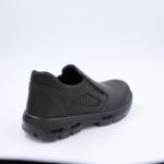 ⁦حذاء عمل مقدمة بدون حديد قصير الكاحل للرجال لون أسود⁩ - الصورة ⁦4⁩