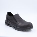 ⁦حذاء عمل مقدمة بدون حديد قصير الكاحل للرجال لون أسود⁩ - الصورة ⁦6⁩