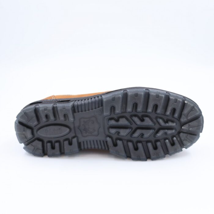 ⁦حذاء عمل مقدمة بدون حديد قصير الكاحل للرجال لون عسلي⁩ - الصورة ⁦2⁩