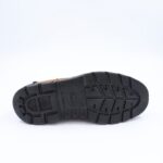 ⁦بسطار جلد بدون حديد من Punto للرجال لون عسلي غامق⁩ - الصورة ⁦2⁩