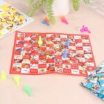 ⁦لعبة السلم والحية حجم 24.5×24.5 سم⁩ - الصورة ⁦2⁩