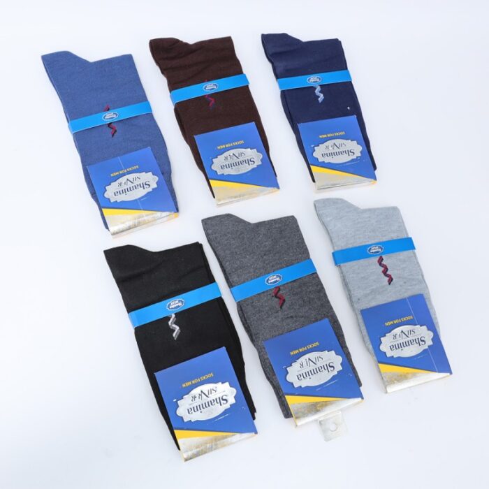 ⁦طقم جوارب من شامينا سلفر (6 أزواج) للرجال 6 ألوان متعددة⁩ - الصورة ⁦3⁩