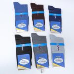 ⁦طقم جوارب من شامينا سلفر (6 أزواج) للرجال 6 ألوان متعددة⁩ - الصورة ⁦4⁩