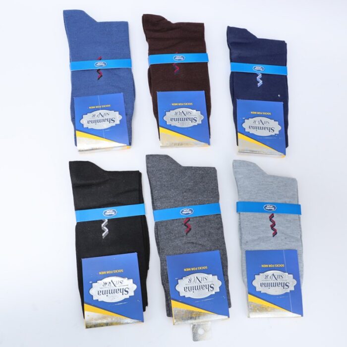 ⁦طقم جوارب من شامينا سلفر (6 أزواج) للرجال 6 ألوان متعددة⁩ - الصورة ⁦4⁩