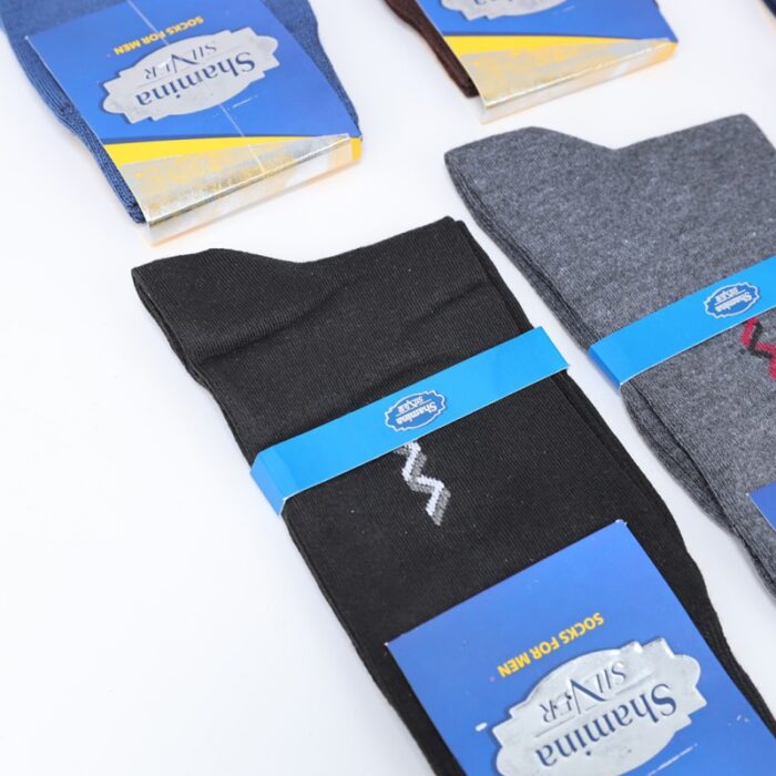 ⁦طقم جوارب من شامينا سلفر (6 أزواج) للرجال 6 ألوان متعددة⁩ - الصورة ⁦8⁩