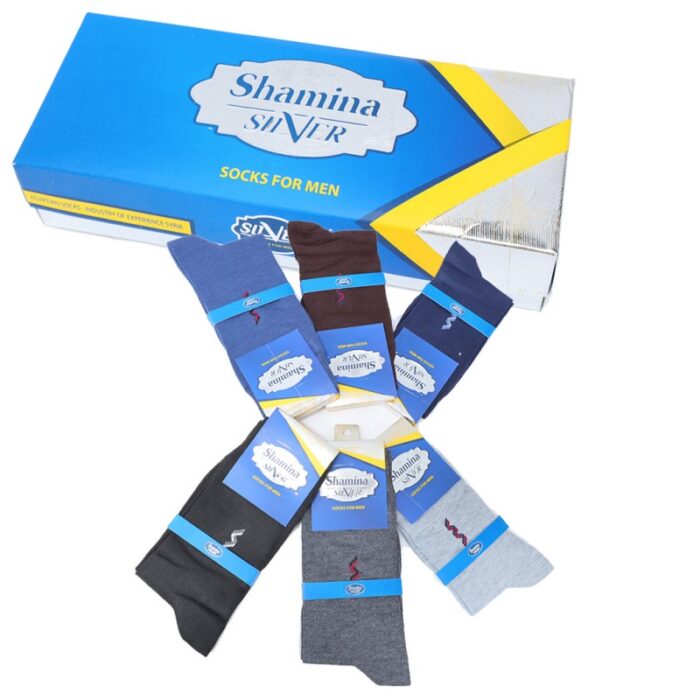 ⁦طقم جوارب من شامينا سلفر (6 أزواج) للرجال 6 ألوان متعددة⁩ - الصورة ⁦15⁩