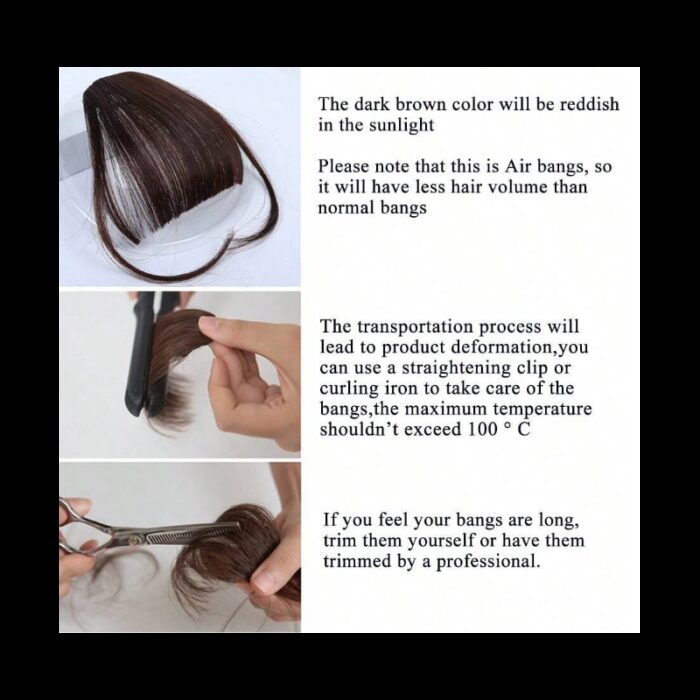 ⁦غرة شعر صناعية⁩ - الصورة ⁦8⁩