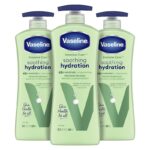 ⁦لوشن للنساء سريع الامتصاص من فازلين حجم 600 مل -Intensive Care Body Lotion Soothing Hydration By Vaseline 600 ML⁩ - الصورة ⁦2⁩