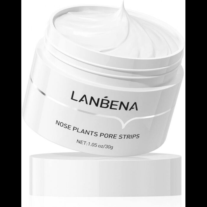 ⁦كريم مزيل الرؤوس السوداء من لان بينا حجم 30 غم -Nose Plants Pore Strips By Lanbena 30 g⁩ - الصورة ⁦2⁩