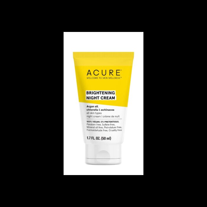 1033752688_67dc6e1adb810 كريم ليلي لتفتيح البشرة من اكيور حجم 50 مل -Brightening Night Cream By Acure 50 ML - الصورة 1