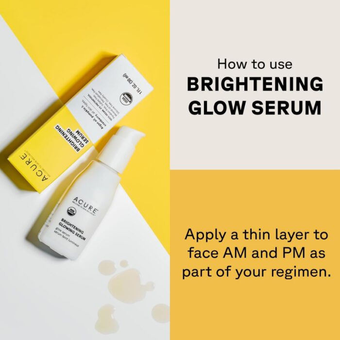⁦سيروم تفتيح البشرة من اكيور حجم 30 مل -Brightening Glowing Serum By Acure 30 ML⁩ - الصورة ⁦4⁩