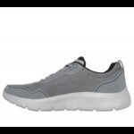 ⁦Skechers Men's GOwalk Flex - Nitevizn Shoes - حذاء سكيتشرز جو ووك فليكس- نيتفيزن للرجال لون رمادي⁩ - الصورة ⁦5⁩