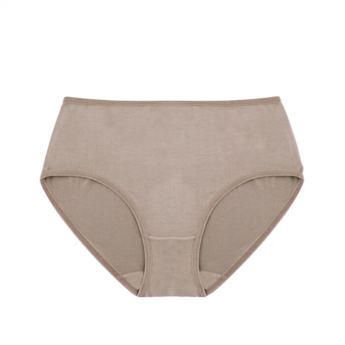 ⁦طقم داخلي (3 قطع) قطن من milk للنساء بألوان متعددة سادة⁩ - الصورة ⁦2⁩