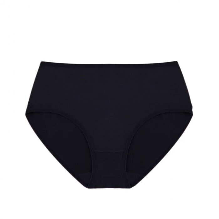 ⁦طقم داخلي (3 قطع) قطن من milk للنساء بألوان متعددة سادة⁩ - الصورة ⁦4⁩