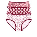 ⁦طقم داخلي (3 قطع) قطن من milk للنساء بألوان متعددة⁩ - الصورة ⁦2⁩