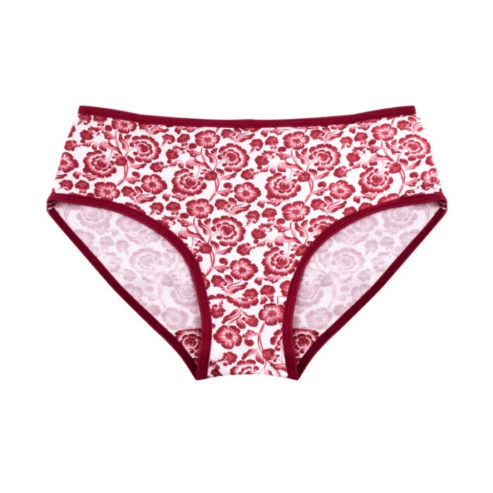 ⁦طقم داخلي (3 قطع) قطن من milk للنساء بألوان متعددة⁩ - الصورة ⁦4⁩