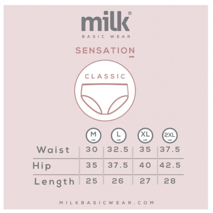 ⁦طقم داخلي (3 قطع) قطن من milk للنساء بألوان متعددة⁩ - الصورة ⁦6⁩