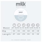 ⁦طقم داخلي (3 قطع) قطن من milk للنساء بألوان متعددة⁩ - الصورة ⁦2⁩