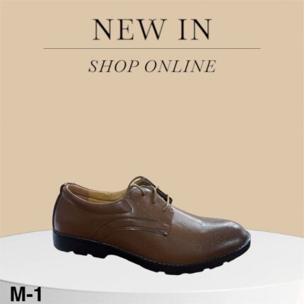 حذاء رسمي للرجال لون بني