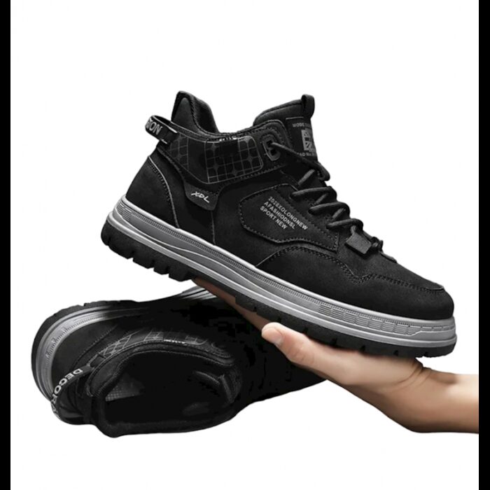 1033752935_67dc700e4a43f حذاء بسطار للرجال لون أسود - الصورة 1