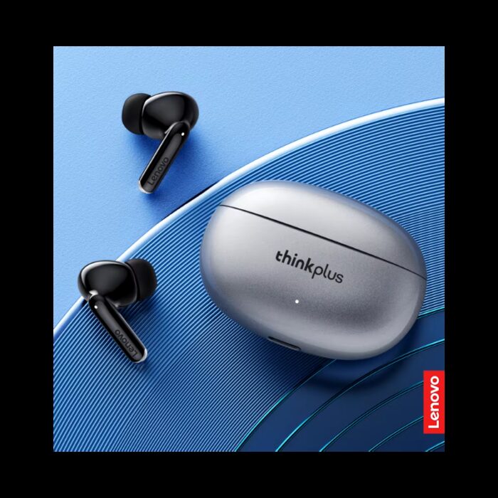 ⁦ايربود lenovo Thinkplus    لينوفو XT88 لون فضي غامق⁩ - الصورة ⁦5⁩