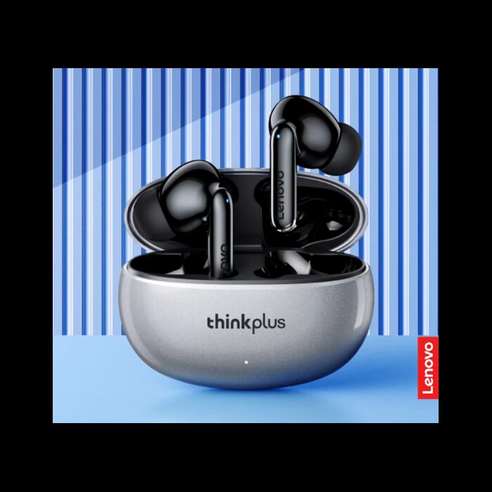 ⁦ايربود lenovo Thinkplus    لينوفو XT88 لون فضي غامق⁩ - الصورة ⁦6⁩