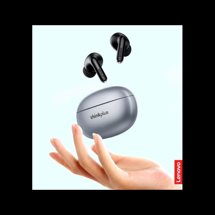 ⁦ايربود lenovo Thinkplus    لينوفو XT88 لون فضي غامق⁩ - الصورة ⁦7⁩