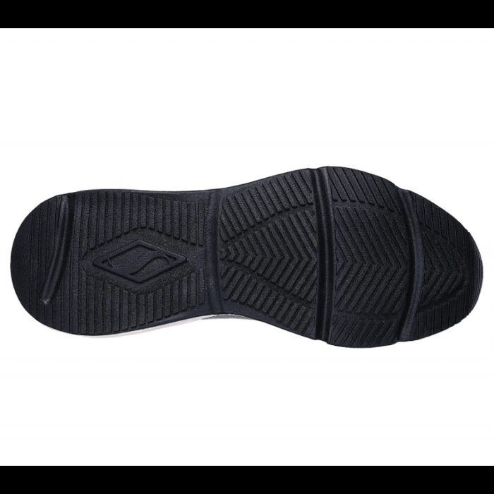 ⁦Skechers Men's Tres-Air Uno - Revolution-Airy Shoes -حذاء سكيتشرز تريس اير أونو للرجال لون رمادي ونعل أبيض⁩ - الصورة ⁦4⁩