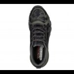⁦Skechers Men's Max Protect - Task Force Shoes - حذاء سكيتشرز ماكس بروتكت- تاسك فورس للرجال لون زيتي ورمادي⁩ - الصورة ⁦3⁩