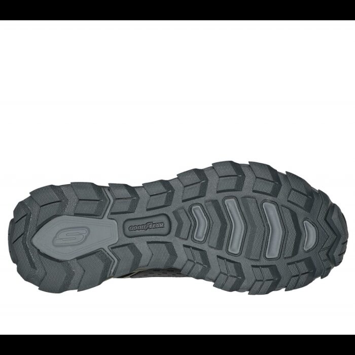 ⁦Skechers Men's Max Protect - Task Force Shoes - حذاء سكيتشرز ماكس بروتكت- تاسك فورس للرجال لون زيتي ورمادي⁩ - الصورة ⁦4⁩