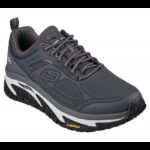 Skechers Men's Relaxed Fit: Arch Fit Road Walker - Recon Shoes - حذاء سكيتشرز ارتش فيت رود ووكر- ريكون للرجال لون رمادي