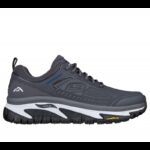 ⁦Skechers Men's Relaxed Fit: Arch Fit Road Walker - Recon Shoes - حذاء سكيتشرز ارتش فيت رود ووكر- ريكون للرجال لون رمادي⁩ - الصورة ⁦2⁩
