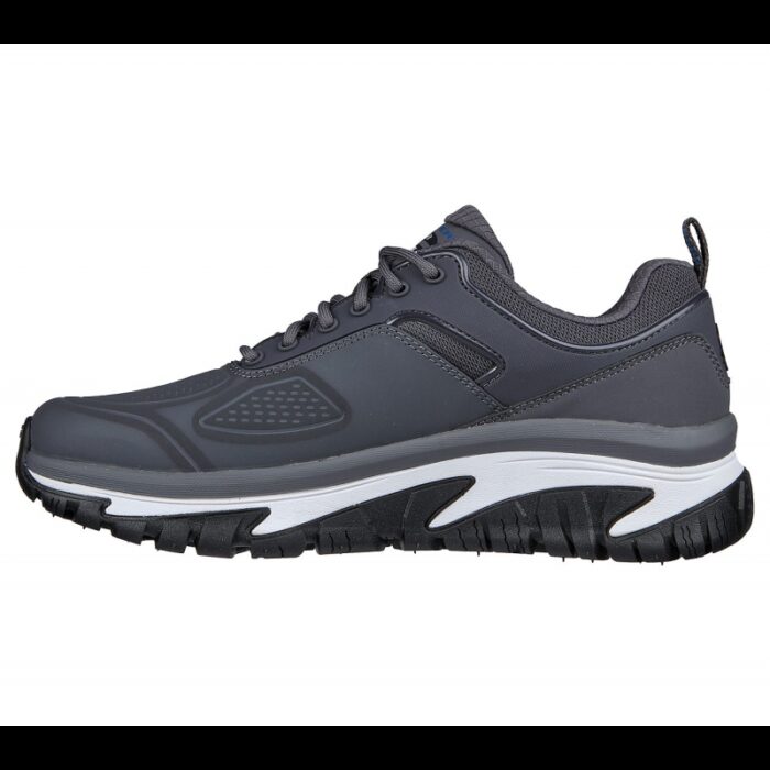 ⁦Skechers Men's Relaxed Fit: Arch Fit Road Walker - Recon Shoes - حذاء سكيتشرز ارتش فيت رود ووكر- ريكون للرجال لون رمادي⁩ - الصورة ⁦5⁩