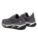 ⁦Skechers Men's Relaxed Fit: Arch Fit Road Walker - Recon Shoes - حذاء سكيتشرز ارتش فيت رود ووكر- ريكون للرجال لون رمادي⁩ - الصورة ⁦8⁩