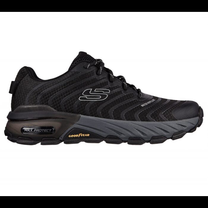 ⁦Skechers Men's Max Protect - Paragon Shoes - حذاء سكيتشرز ماكس بروتيكت- باراجون للرجال لون أسود⁩ - الصورة ⁦2⁩