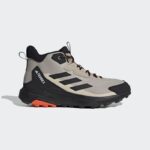 adidas Mens' Terrex Anylander Mid Hiking Shoes - Beige- حذاء اديداس تيركس انيلاندر ميد للرجال لون بيج