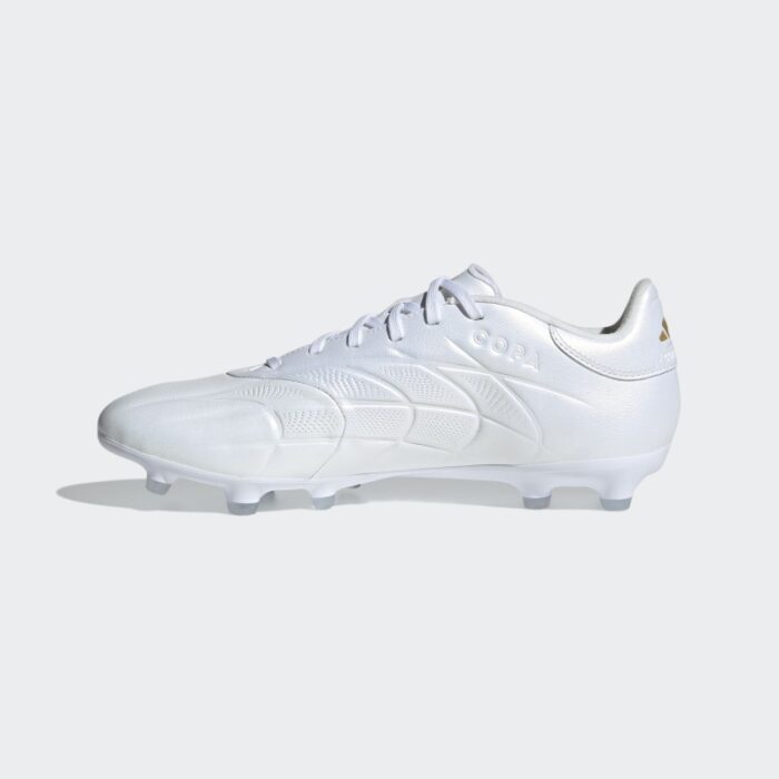 ⁦adidas Mens' Copa Pure 2 League Firm Ground Boots - White- حذاء اديداس كلوبا بيور 2 للرجال لون أبيض⁩ - الصورة ⁦4⁩