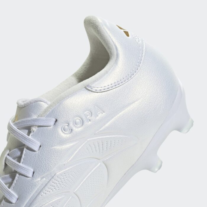 ⁦adidas Mens' Copa Pure 2 League Firm Ground Boots - White- حذاء اديداس كلوبا بيور 2 للرجال لون أبيض⁩ - الصورة ⁦8⁩