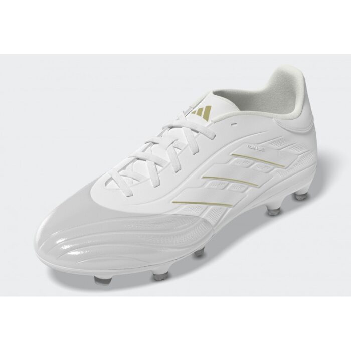 ⁦adidas Mens' Copa Pure 2 League Firm Ground Boots - White- حذاء اديداس كلوبا بيور 2 للرجال لون أبيض⁩ - الصورة ⁦10⁩