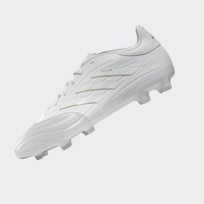 ⁦adidas Mens' Copa Pure 2 League Firm Ground Boots - White- حذاء اديداس كلوبا بيور 2 للرجال لون أبيض⁩ - الصورة ⁦13⁩