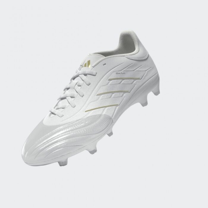 ⁦adidas Mens' Copa Pure 2 League Firm Ground Boots - White- حذاء اديداس كلوبا بيور 2 للرجال لون أبيض⁩ - الصورة ⁦14⁩