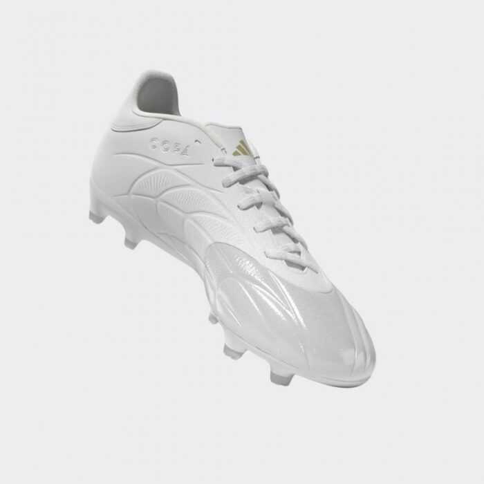 ⁦adidas Mens' Copa Pure 2 League Firm Ground Boots - White- حذاء اديداس كلوبا بيور 2 للرجال لون أبيض⁩ - الصورة ⁦16⁩