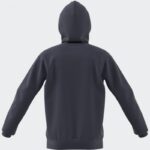 ⁦adidas Mens' Designed for Training Hoodie - Blue- هودي اديداس ديزايند فور ترينيغ للرجال لون أزرق⁩ - الصورة ⁦10⁩